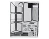 Image 3 for SOR Graphics Axial XJ Window Detail Kit w/Window Mask (Clear)