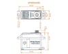 Image 6 for Spektrum RC A5080 MT/HS Metal Gear Mini Digital Servo (High Voltage)