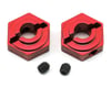 Image 1 for ST Racing Concepts Arrma Aluminum Rear Hex Adapters (2) (Red)