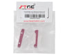 Image 2 for ST Racing Concepts Arrma Aluminum Front & Rear Hinge Pin Blocks (2) (Red)