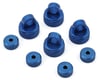 Image 1 for ST Racing Concepts Arrma Aluminum Upper & Lower Shock Caps (Blue)