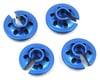 Image 1 for ST Racing Concepts Traxxas 4Tec 2.0 Aluminum Lower Shock Retainers (4) (Blue)