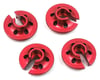 Image 1 for ST Racing Concepts Traxxas 4Tec 2.0 Aluminum Lower Shock Retainers (4) (Red)