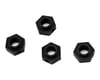 Image 1 for ST Racing Concepts Traxxas TRX-4 Aluminum Wheel Hex Adapters (4) (Black)