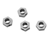 Image 1 for ST Racing Concepts Traxxas TRX-4 Aluminum Wheel Hex Adapters (4) (Silver)