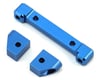 Image 1 for ST Racing Concepts Aluminum Rear Hinge Pin Blocks for Traxxas 4Tec 2.0 (Blue)