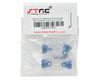 Image 2 for ST Racing Concepts Aluminum Shock Caps for Traxxas 4Tec 2.0 (4) (Blue)
