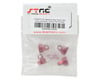 Image 2 for ST Racing Concepts Traxxas 4Tec 2.0 Aluminum Shock Caps (4) (Red)