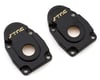 Image 1 for ST Racing Concepts Axial SCX10 III Brass Front Portal Drive Covers (Black) (2)