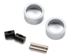 Image 1 for ST Racing Concepts SCX10 Aluminum Retainer Sleeves & Joint Pins (Silver)