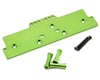 Image 1 for ST Racing Concepts Aluminum Front Adjustable 4-Link Servo/Battery Plate (Green)