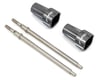 Image 1 for ST Racing Concepts Lockout Axle Kit w/Stainless Steel Driveshaft (Gun Metal) (2)