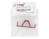 Image 2 for ST Racing Concepts SCX10 Aluminum Rear Chassis Rail Brace (Red)