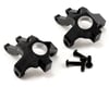 Image 1 for ST Racing Concepts Aluminum Steering Knuckle Set (Black) (2)