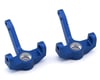 Image 1 for ST Racing Concepts Associated MT12 Aluminum HD Steering Knuckles (Blue) (2)