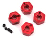Image 1 for ST Racing Concepts Enduro Aluminum Hex Adapters (4) (Red)
