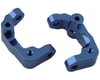 ST Racing Concepts DR10 Aluminum Caster Blocks (Blue) (2)