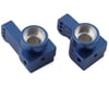 Image 1 for ST Racing Concepts DR10 Aluminum 1° Toe-In Rear Hub Carriers (Blue) (2)