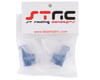 Image 2 for ST Racing Concepts DR10 Aluminum 1° Toe-In Rear Hub Carriers (Blue) (2)