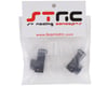 Image 2 for ST Racing Concepts DR10 Aluminum 1° Toe-In Rear Hub Carriers (Black) (2)