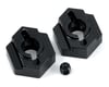 Image 1 for ST Racing Concepts B5 Aluminum Rear Hex Adapter (2) (Black)
