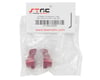 Image 2 for ST Racing Concepts Aluminum +1° Toe-in Rear Hub Carriers (Red)