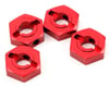 Image 1 for ST Racing Concepts Aluminum Hex Adapter Set (Red) (4)