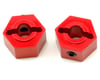 Image 1 for ST Racing Concepts Aluminum Rear Hex Adapters (Red) (2)