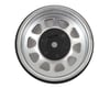 Image 2 for SSD RC D Hole 1.9" Steel Beadlock Crawler Wheels (Silver) (2)
