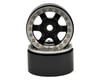 Image 1 for SSD RC 1.9" Rock Racer Wheels (Black/Silver) (2)