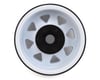 Image 2 for SSD RC 1.9"" Steel 8 Spoke Beadlock Wheels (White) (2)
