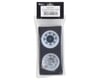 Image 3 for SSD RC 1.9"" Steel 8 Spoke Beadlock Wheels (White) (2)