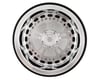 Image 3 for SSD RC V Spoke Lightweight Aluminum Drag Racing Beadlock Wheels (Silver) (2)