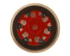 Image 2 for SSD RC 1.0” Boxer Aluminum/Brass Beadlock Wheels (Red) (2) (25g)