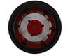 Image 2 for SSD RC 2.9” Boxer Beadlock Wheels w/Brake Rotor (Red) (2)