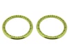 Image 1 for SSD RC 2.2” Aluminum Beadlock Rings (Green) (2)