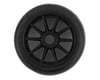 Image 2 for Sweep F1 Pre-Mounted Front Rubber Tires (Black) (2) (Medium)