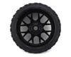 Image 2 for Sweep Terrain Crusher Belted Pre-Mounted Monster Truck Tires (Blue) (2)