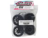 Image 4 for Sweep F1 V6 Pre-Mounted Front & Rear Rubber Tire Set (Black) (4) (X-Medium/Soft)