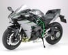 Image 2 for Tamiya 1/12 Kawasaki Ninja H2 Carbon Motorcycle Model Kit