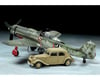 Image 1 for Tamiya 1/48 Focke-Wulf Fw190 D-9 JV44 Airplane/Citroen 11CV Staff Car Model Set