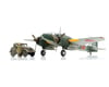 Image 1 for Tamiya 1/48 Mitsubishi Ki-46 III Type 100 & 4x4 Kurogane Plastic Vehicles Model