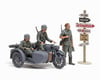 Image 1 for Tamiya 1/35 German WWII KS600 Motorcycle & Sidecar Model Kit