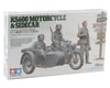 Image 2 for Tamiya 1/35 German WWII KS600 Motorcycle & Sidecar Model Kit