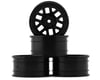 Image 1 for Tamiya CC-02 12-Spoke Off Road Wheels (Black) (4) (Front/Rear)