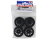 Image 3 for Tamiya CC-02 12-Spoke Off Road Wheels (Black) (4) (Front/Rear)