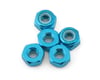 Image 1 for Tamiya Low Profile 3mm Aluminum Lock Nut (Blue)