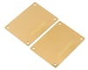 Image 1 for Tamiya Half Size Brass Chassis Weight (25g) (2)