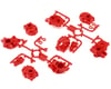 Image 1 for Tamiya G6-01TR Gear Reduction Portal Axle Housing Set (Red) (R Parts)