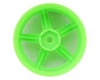 Image 2 for Topline N Model V3 High Traction Drift Wheels (Green) (2) (5mm Offset)